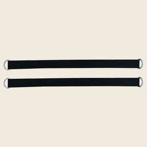 GRATZ PILATES PAIR OF 27' WEBBING STRAPS WITH D-RING